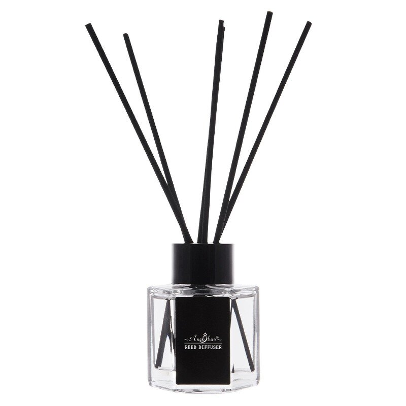 Reed Diffuser Bottle Set Manufacturer - Luxury Premium Glass Custom Logo Fragrance Oil Refill for Home Hotels Natural Rattan-A Hotel Amenities