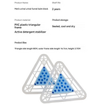 Urinal Filter Pad Manufacturer - Triangle Filter Block to Avoid Blockage