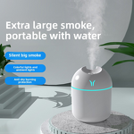 USB Diffuser Manufacturer - Mini Lucky Clover X5 Portable Office Desk Humidifier Silent Humidification 5V Power Household Plastic Humidistat