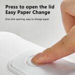 Bar Dispenser Manufacturer - White Mini Plastic Classy Hotel Hospitality Toilet Paper and Tissue Box for Hotels and Amenities