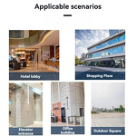 Hotel commercial garbage bin