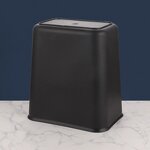 Garbage Bin Manufacturer - Square Flame-Retardant Thick Eco-Friendly Portable Paper Basket Rack for Kitchen Restaurant Office Hotel Use