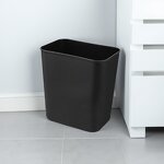 Trash Cans Manufacturer - Thickened Plastic Narrow Rectangular Flame-retardant Lidless for Hotels Guest Rooms Bathrooms Household Use