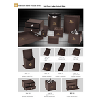 Leather Hotel Amenities Set Manufacturer - High-End Eco Tissue Box Trash Can Memo Tray Direct Factory Supply
