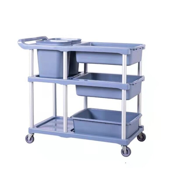 Restaurant Service Car Manufacturer - Three Story Plastic