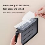 Bathroom Storage Rack Manufacturer - Wall-Mounted with Toilet Phone Holder Embedded Tray and Mobile Phone Stand for Hotels