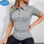 Women's Polo Shirts Manufacturer - Customized Golf Apparel 100% Cotton Embroidery