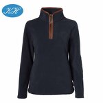 Winter Fleece Jackets Manufacturer - Custom Equestrian Tops Horse Riding Full Zipper
