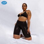 Pole Dance Leggings Manufacturer - New Design Custom High Waist Soft Sticky Short for Woman