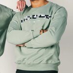 Sweatshirt Manufacturer - Custom Oversized CrewNeck Unisex Relaxed Fit With Embroidery LOGO