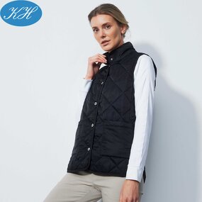 Women's Vest Jacket Manufacturer - Custom Lightweight Sleeveless Down Sportswear Winter Wear