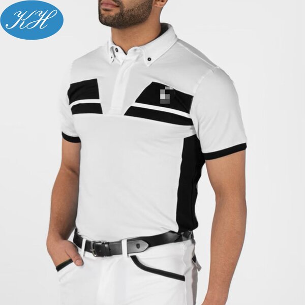 Men's Polo Shirt Manufacturer - Custom High End Sporty Show for Riding