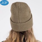 Sports Hat Manufacturer - Custom High Quality Stretchy Knitted Unisex Ribbed Beanie