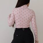 Base Layer Riding Shirts Manufacturer - Custom Women Printed Vintage Lady