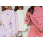 Women's Hoodie Manufacturer - Fashion Sports Wear Lady Gym Workout Organic Cotton Custom Embroidered Crew Neck