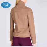 Winter Warm up Jackets Manufacturer - Full Zipper Water Repellent Lady's