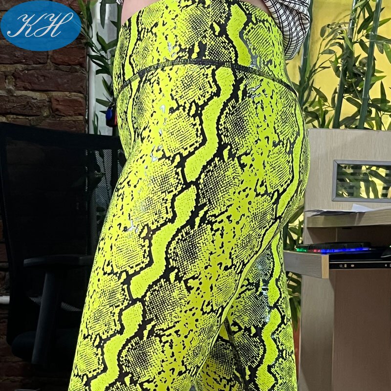 Pole Dancing Leggings Manufacturer - Custom Snake Print Recycled Fabric Anti Slip Grip Sticky Pole Pants