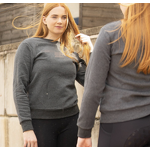 Women's Hoodie Manufacturer - Top Quality Sports Wear Lady Cotton Round Neck Sweatshirt