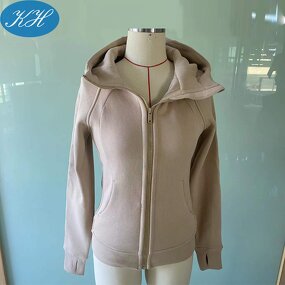 Winter Fleece Hoodie Manufacturer - Hot Selling High Quality Zipper Sports Jacket With Pockets Women Hoodies