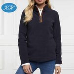 Winter Fleece Jackets Manufacturer - Custom Equestrian Tops Horse Riding Full Zipper