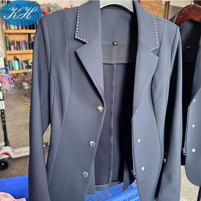 Equestrian Competition Coat Manufacturer - Custom High End Suit Women Show Jacket