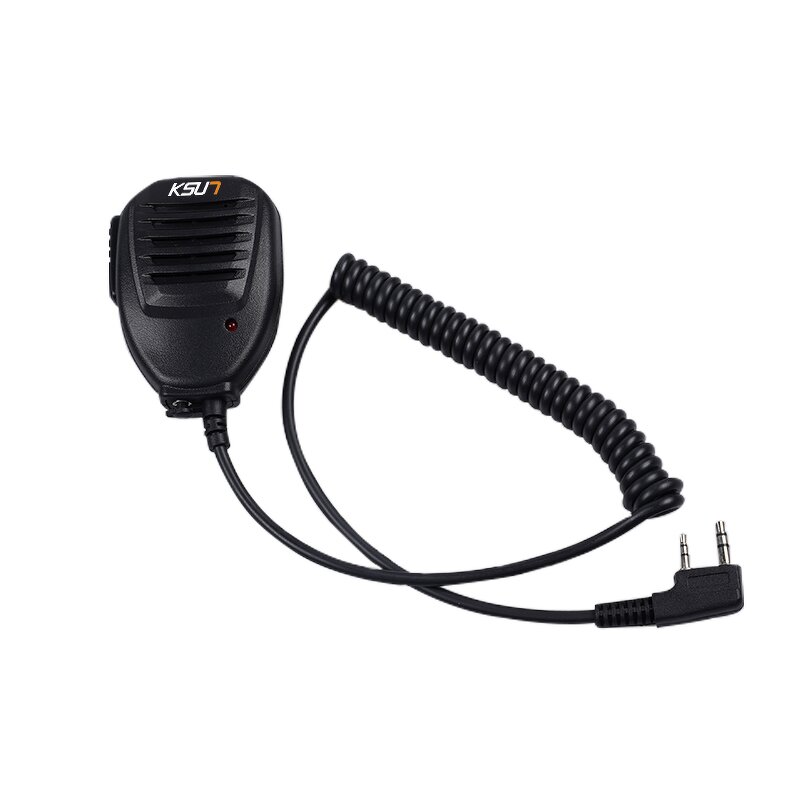 Speaker Microphone Manufacturer - 2 Pin PTT Shoulder Mic Handheld for Baofeng 888S UV-5R