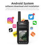 Walkie Talkie Manufacturer - KSUT ZL63 Long Range 4G LTE Visualized Two Way Radio Android