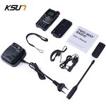 Walkie Talkie Manufacturer - KSUT UV60D DTMF FM CB Radios 144-520MHz Air Band Receiver