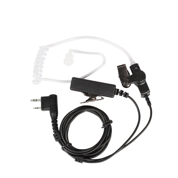 Headset Manufacturer - Air Acoustic Tube Earpiece 2 Pin Mic for Baofeng 888S UV-5R UV-82