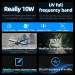 Walkie Talkie Manufacturer - KSUT UV110D FM Radios with Air Band Receiver & Bluetooth