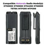 Battery Manufacturer - 1800mAh 7.5V NTN8294AR Ni-MH for XTS3000 XTS3500 XTS4250 XTS5000