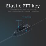 Headset Manufacturer - KSUN B32 Ear Hook Headphone Head Earbuds for Skiing Biking