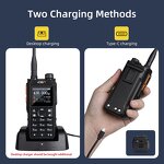Walkie Talkie Manufacturer - KSUN UV108D Two-Way Radio 5W Handheld Long-Distance UHF VHF