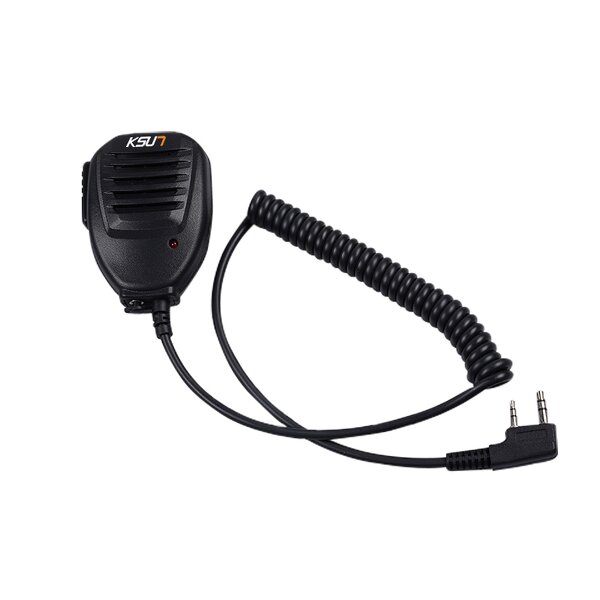 Speaker Microphone Manufacturer - 2 Pin Handheld PTT Shoulder for Baofeng 888S UV-5R UV-82