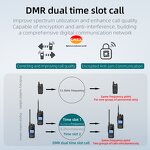 Walkie Talkie Manufacturer - KSUN DM1300(EX) CNEX DMR Professional Radio UHF VHF Dual Band