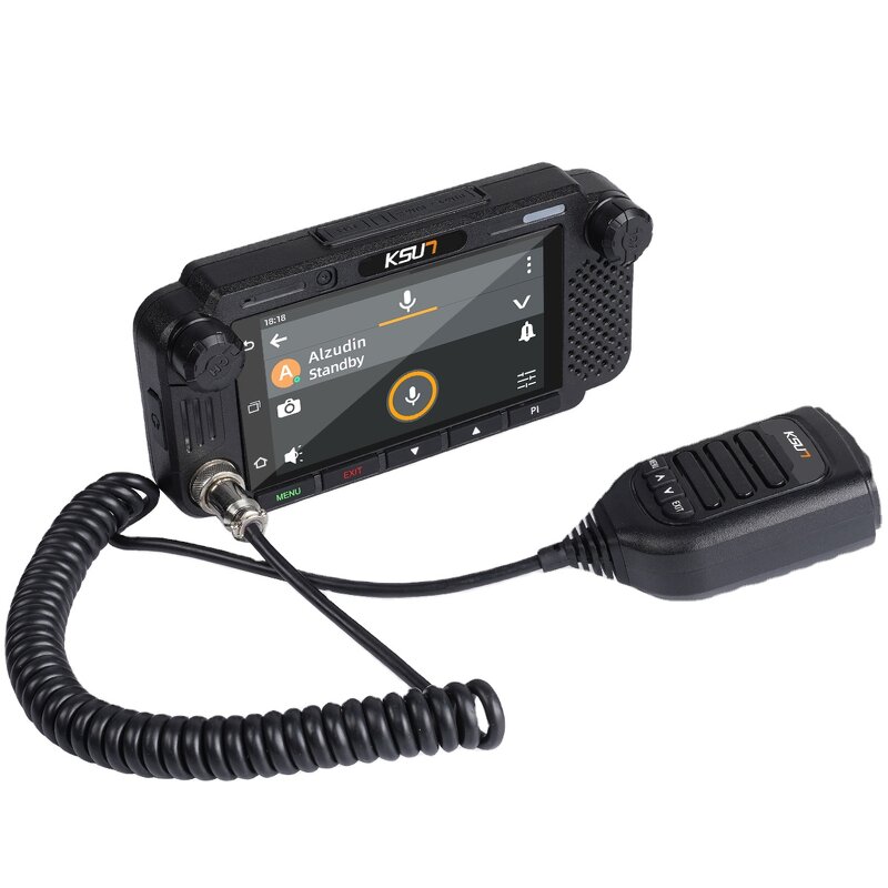 Car Radio Manufacturer - KSUN ZL58 Visual Vehicle Station Dual Cameras Touch-screen 4G POC