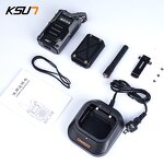 Walkie Talkie Manufacturer - KSUT X36 Two Way Radio Metal Body with Strobe Light