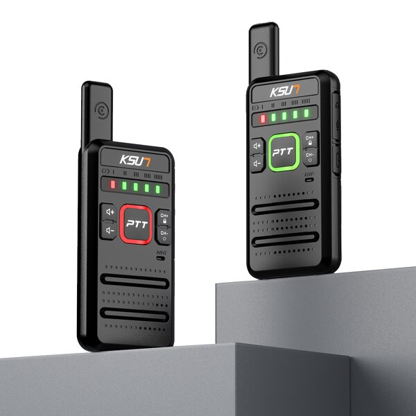 Walkie Talkie Manufacturer - KSUT M10 Type-C Rechargeable Ultrathin 2 Pack Two Way Radio