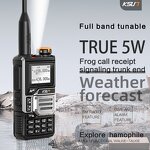 Walkie Talkie Manufacturer - KSUT UV60D DTMF FM CB Radios 144-520MHz Air Band Receiver
