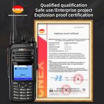 Walkie Talkie Manufacturer - KSUN DM1300(EX) CNEX DMR Professional Radio UHF VHF Dual Band