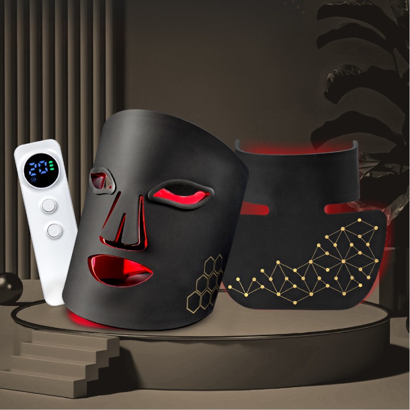 LED Light Therapy Mask Factory - Red Light 3 Color Face Neck