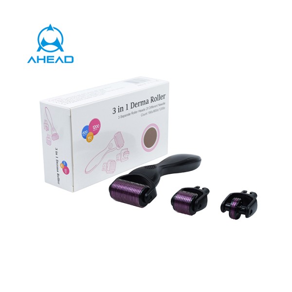 Multifunction Derma Roller Factory - Newest 6 in 1 Ice Roller Kit