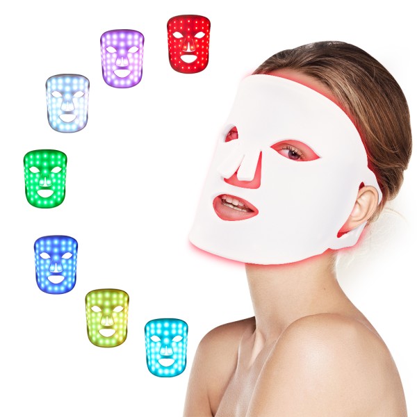 Wireless LED Mask Factory - 3 Color Face Neck Redlight Therapy