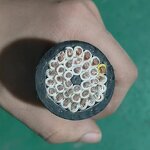 Vertical Reeling Crane Cable Manufacturer - Low Voltage PUR-Hf 0.6/1kV Copper Conductor TPE Insulation PUR Sheath Kevlar Reinforced 36X2.5mm2