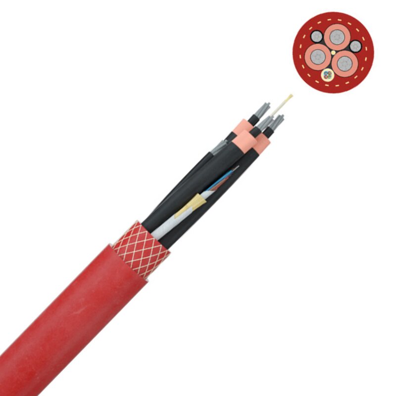 Reeling Cable Manufacturer - TRATOSFLEX ES3 Type K FO Medium Voltage Reeling Tinned Copper Conductor 6-10kv