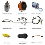 Underwater Umbilical ROV Cable Manufacturer - 4*2*26AWG Twisted Pair Neutral Buoyancy ROV Tether