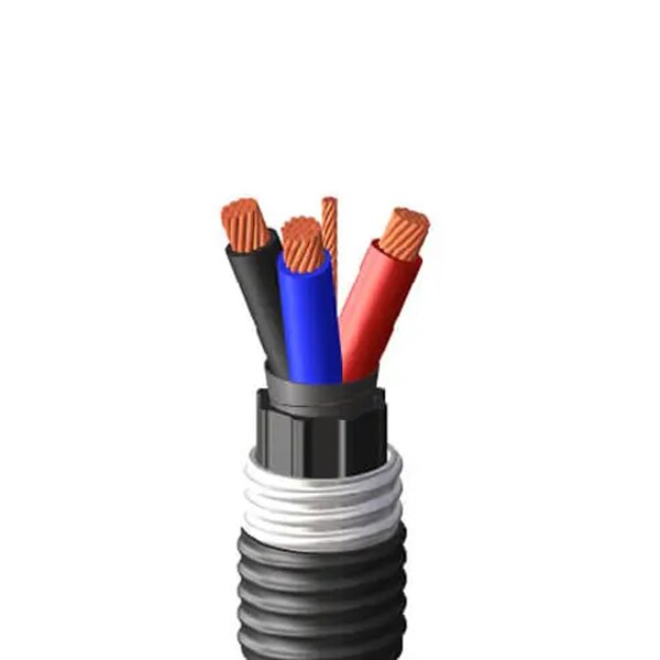 Mineshaft Cables Manufacturer - TECK 90 Armoured 1000V Vertical Mineshaft 5000V Unshielded Shielded Mining Cable