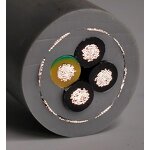Low Voltage PUR Crane Cable Manufacturer - 0.6/1kV Copper Conductor TPE Insulation PUR Sheath PUR-HF-J Reeling