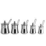 Coffee Pot Manufacturer - Luxury Cooking Serving Pots Stainless Steel Milk Arabic Turkish Moka