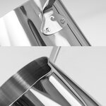 Milk Frothing Pitcher Manufacturer - Wholesale Stainless Steel 304 Barista Tools Coffee With Long Handle